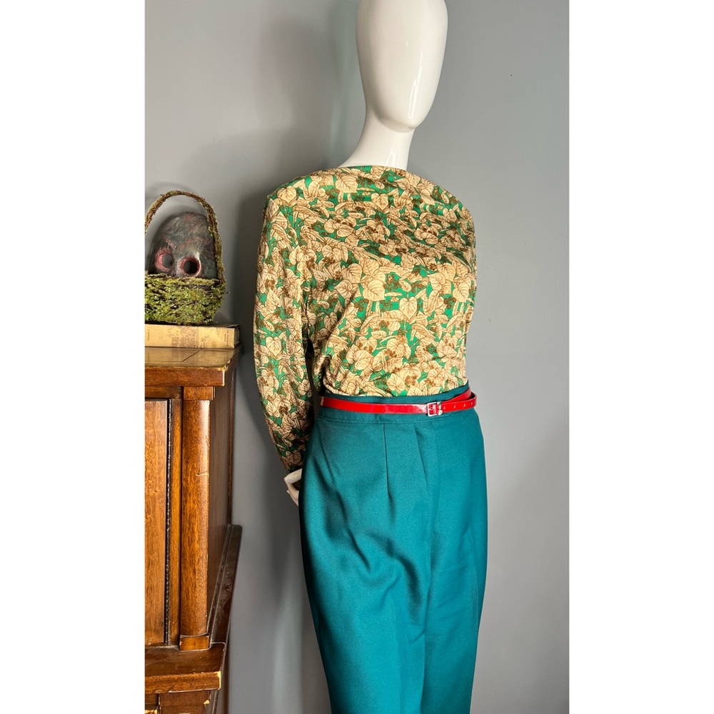vintage Carriage Court Fit : polyester trousers